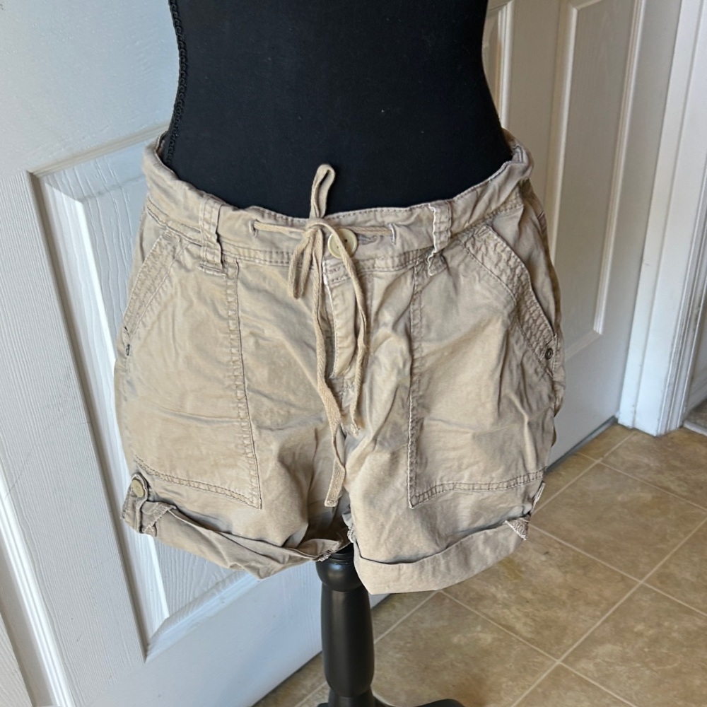Casual Tan Women's Shorts